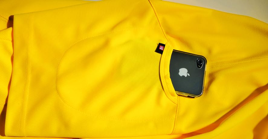 BURTLE Short Sleeve Polo Shirt 305 8 Yellow L Sweat Quick [Stretch, Absorbent, Drying, Deodorizing]