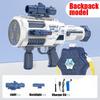 Launcher Shape Blower Soap Space Bubble Toy Kids Outdoor Fun Toy Large Automatic Rocket Bubble Gun Big Holes Bubbles Machine Gun