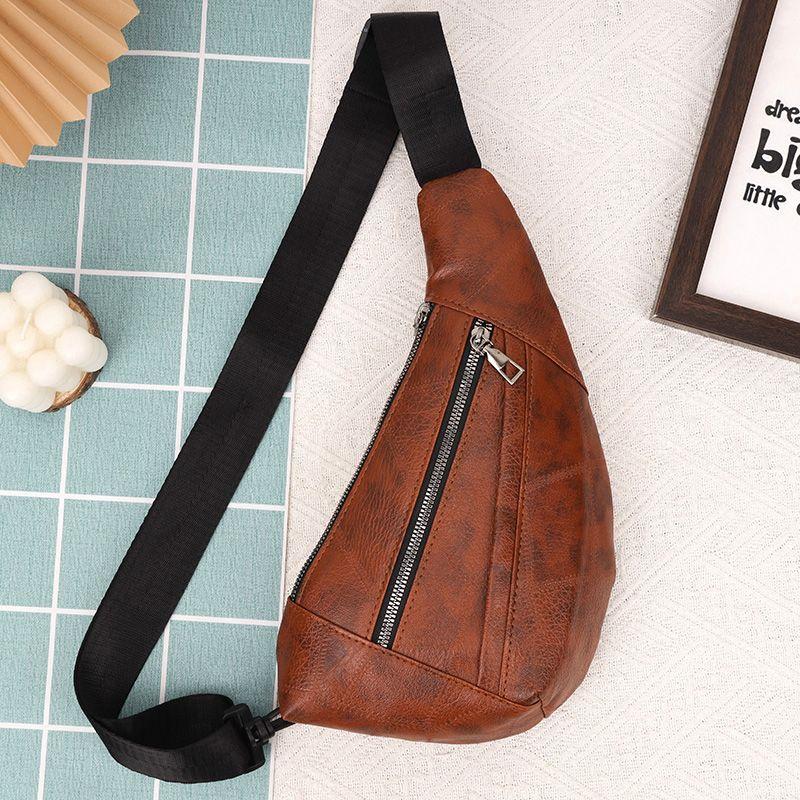 

Нагрудная сумка, мужской спортивный ретро-рюкзак, модная сумка через плечо на одно плечо