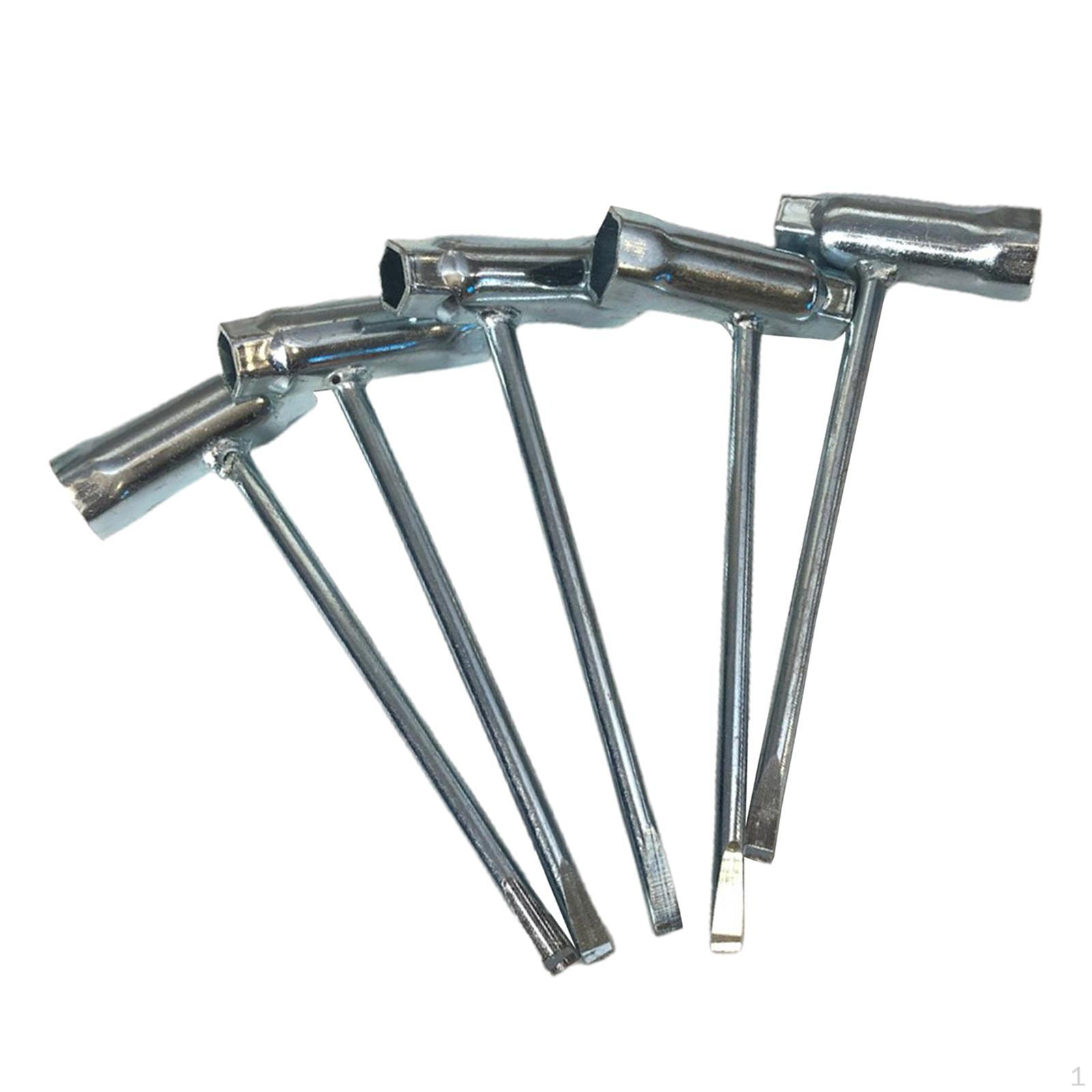 5 Pack Replacement Tool, Wrench, T Wrench Spanner Screwdriver and Combination