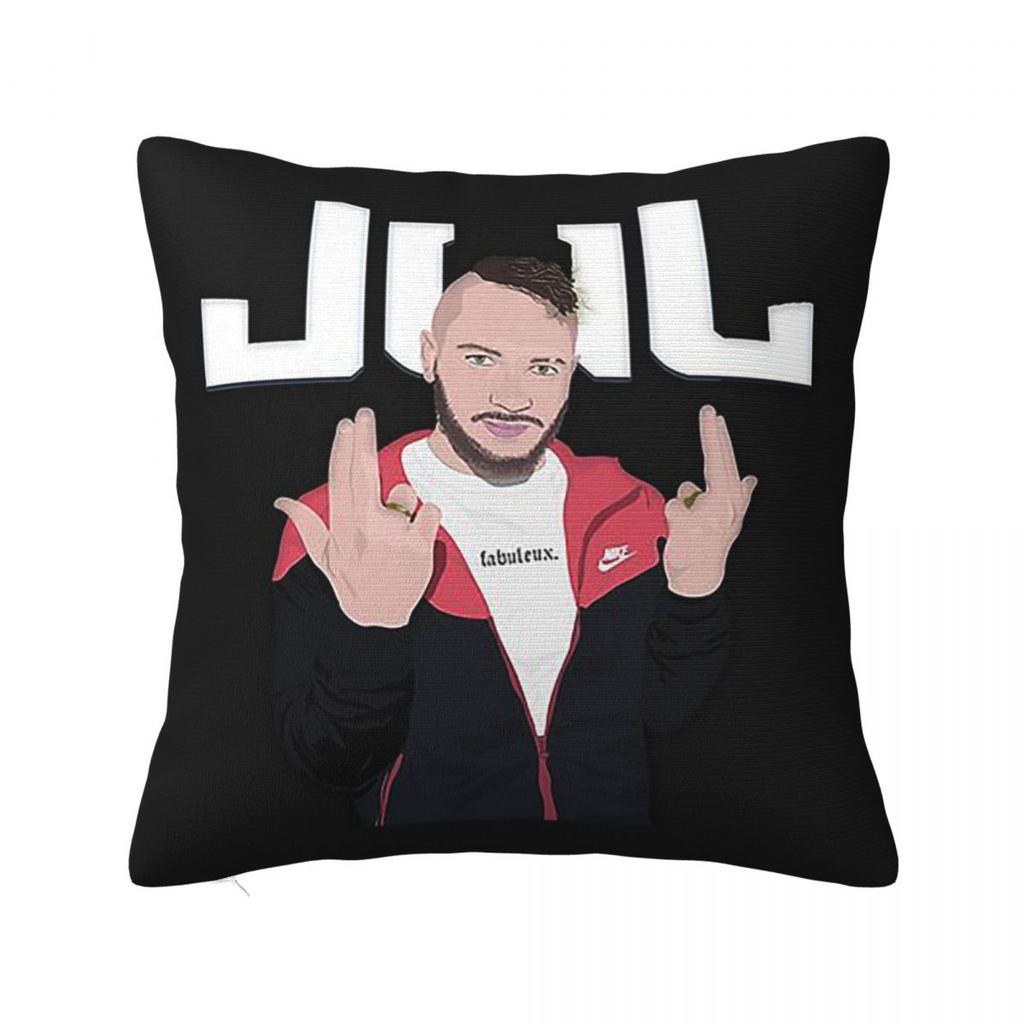 Rapper JUL Square Pillowcase Cushion Cover Pillow Case Throw Pillow Cover for Home Sofa Living Room