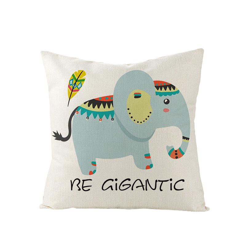 Polyester Pillow Cover Nordic Home Living Room Decoration Pillow Office Car Cushion Cover