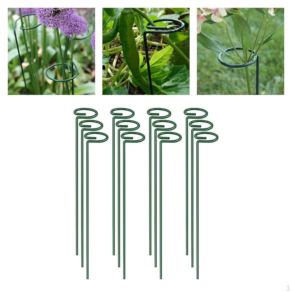 12 -fold Plant Inserts Garden Stem. Support Tires Props