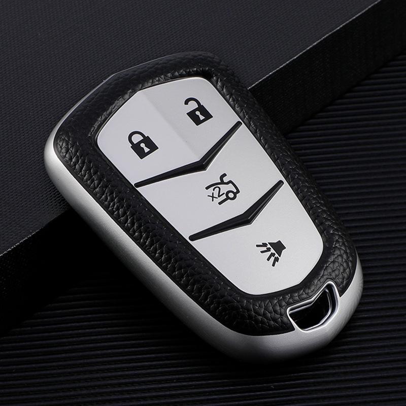 Cadillac Key Case for CT6, XTS/ATSL, High-End XT6 Shell Buckle - Men's Edition