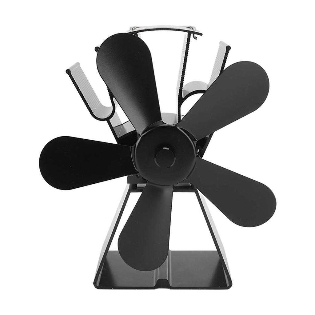 5 klinge Kamin Fan Trapez Basis Wärme Versorgt Herd Fan Thermoelektrische Thermische Fan für