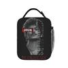 Rapper Brunos Mars Lunch Bag Vintage Lunch Box Outdoor Picnic Portable Tote Food Bags For Adult Waterproof Print Cooler Bag