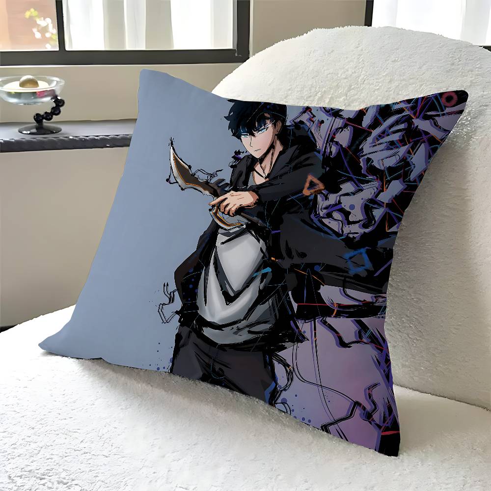 

Аниме S-Solo Leveling Наволочка для спальни и гостиной, декоративная наволочка для подушки на диван 12x12Inch