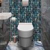 6pc/set 3D Retro Crystal Tile Stickers PVC Self-adhesive Waterproof Wall Stickers for Kitchen Bathroom Oilproof Art Wallpaper
