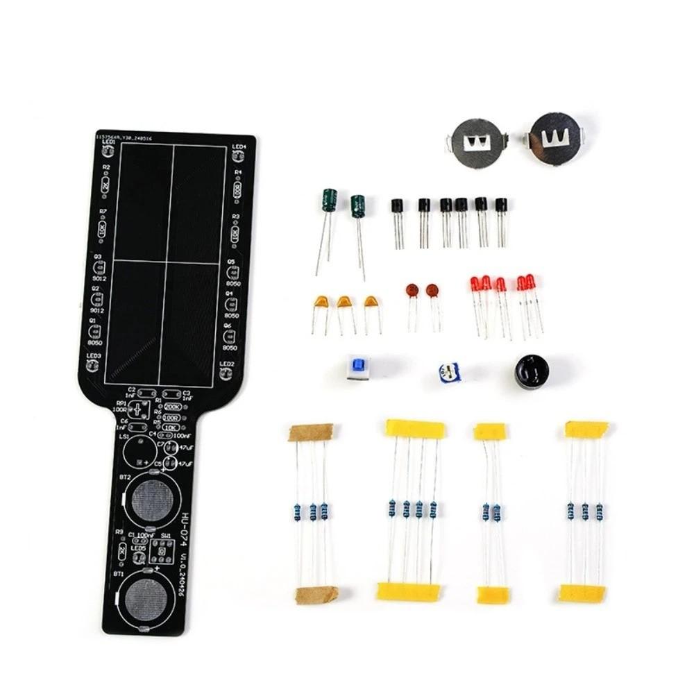 

60mm Sensor DIY Metal Detector Kit Non-contact Sensor Metal Detection Module Welding Training чорний