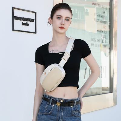 Borsa a tracolla da donna, alla moda, per il tempo libero, per andare al lavoro, per il tempo libero, per il tempo libero, per il petto, in tinta unita, con design Sense
