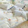 Thickened 100% Cotton Printed Single Duvet Cover for Dormitory (2026 Model)