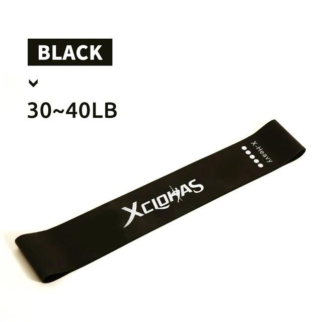 Elastiska band för Fitness Motståndsband Träning Gym Styrketräning Fitness Gummi Pilates Sport Crossfit Träningsutrustning