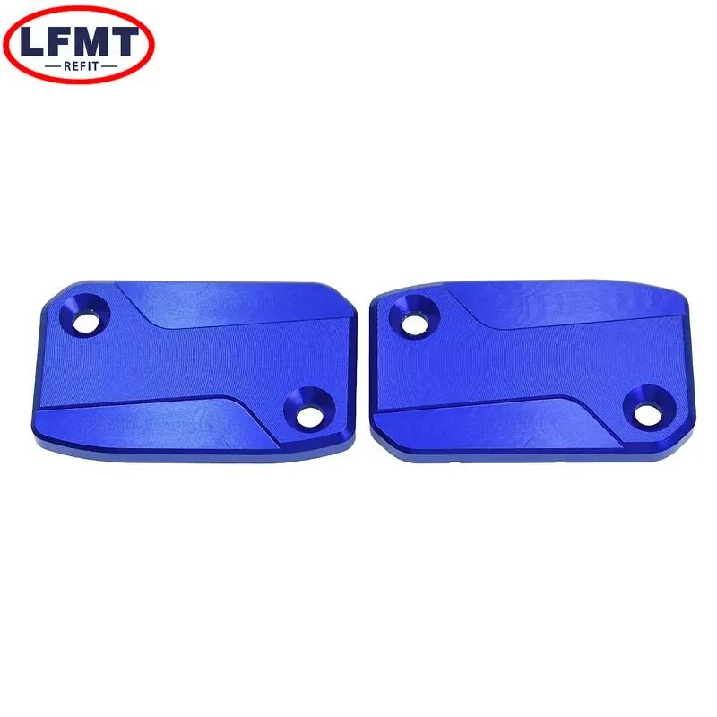 CNC Front Brake & Clutch Fluid Reservoir Cover Cap For KTM 125 150 200 250 300 350 450 500 EXC EXCF SX SXF XCF XCW TPI Six Days