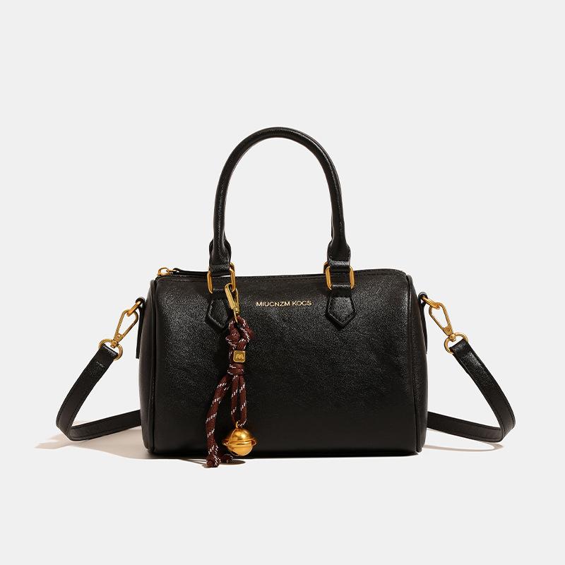 

Высококачественная женская сумка Boston Bag с сумкой через плечо для поездок на работу чёрный