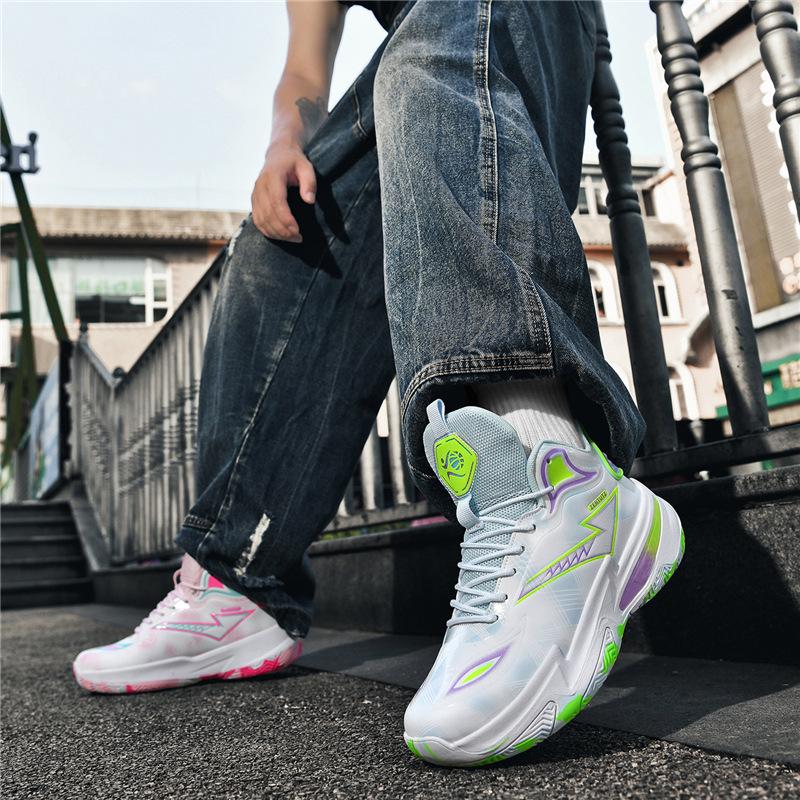 Professional basketball shoes men's autumn non-slip and wear-resistant sports shoes for teenagers junior high school special combat sneakers mandarin