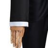 Ken Takakura Cosplay Costume Wig Anime Dandadan Okarun School Uniform Black Jacket Pants Gakuran Glasses Halloween Party Men