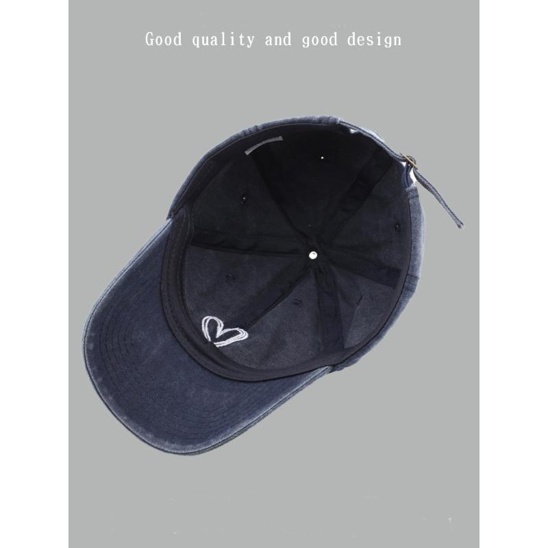 Love fashion retro trendy washed old cap men's outdoor women's sunscreen sun shade baseball hat