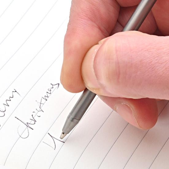 Pure Titanium Mini Portable Travel Ballpoint Keychain Pen for Outdoor