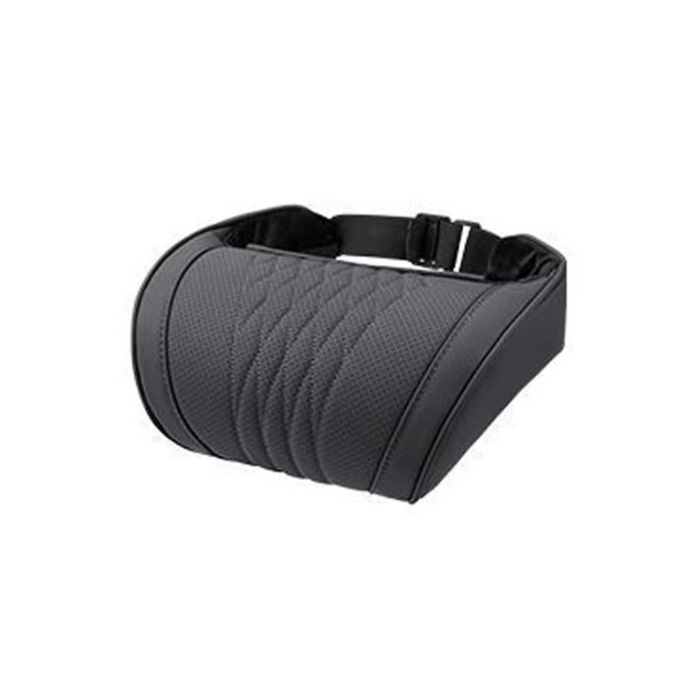 Leather Cover Car Headrest Cushion Memory Foam Auto Cervical Cushion Car Seat Neck Pillow