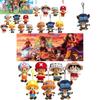 Authentischer One Piece Plüschanhänger, Niedlicher und weicher Cartoon-Charakter-Schlüsselanhänger