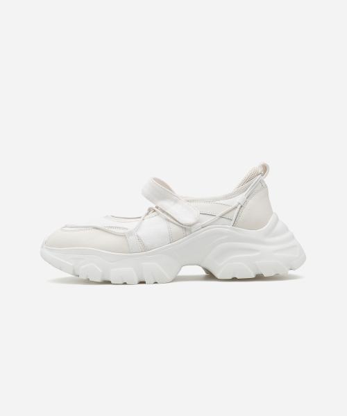 [SALT AND CHOCOLATE] Odette Velcro Sneakers Suede 412430005 [Shipped from Korea] 100% Authentic