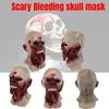And Halloween Skull Face Mask Horror Tongue Out Ghost Headgear Party Accessory