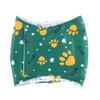 Fashion Cute Dog Paw Print Male Dog Diapers Dog Diaper Reusable Washable Belly Bands Doggie Diapers Male Dogs Wraps