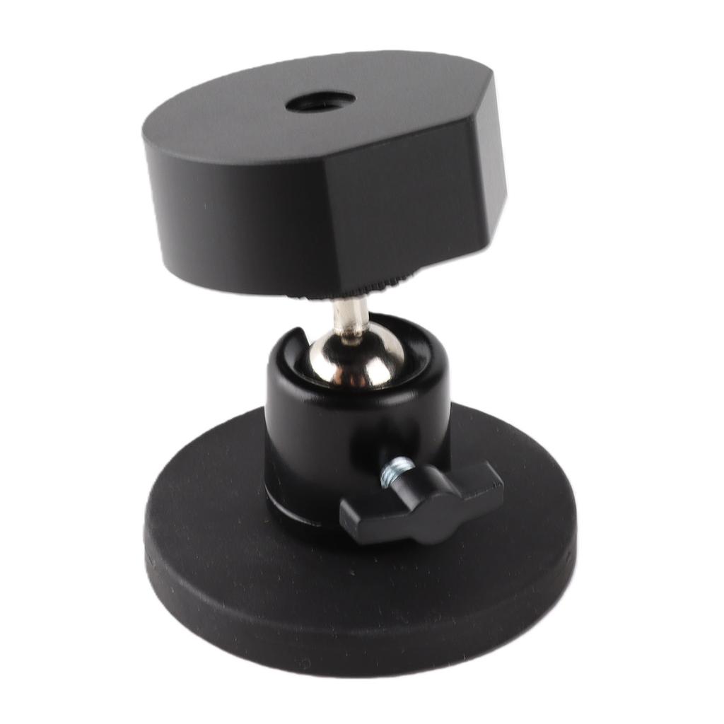 Magnetic Roof Mount Bracket Fit for Mini Satellite Antenna Adjustable Angle Aluminum Alloy Car Mount Holder for RV Boat