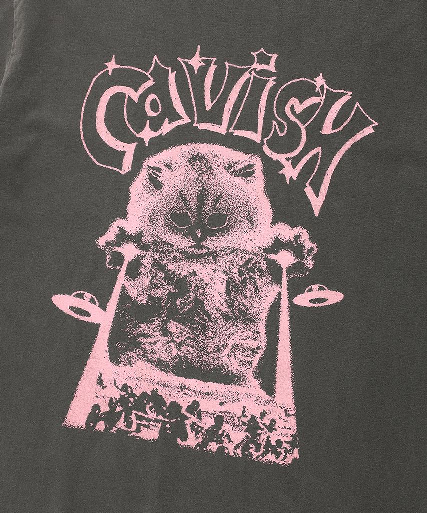 CAVISH Invader Pigment Ss Tee Charcoal(Cv2Fmut503A)