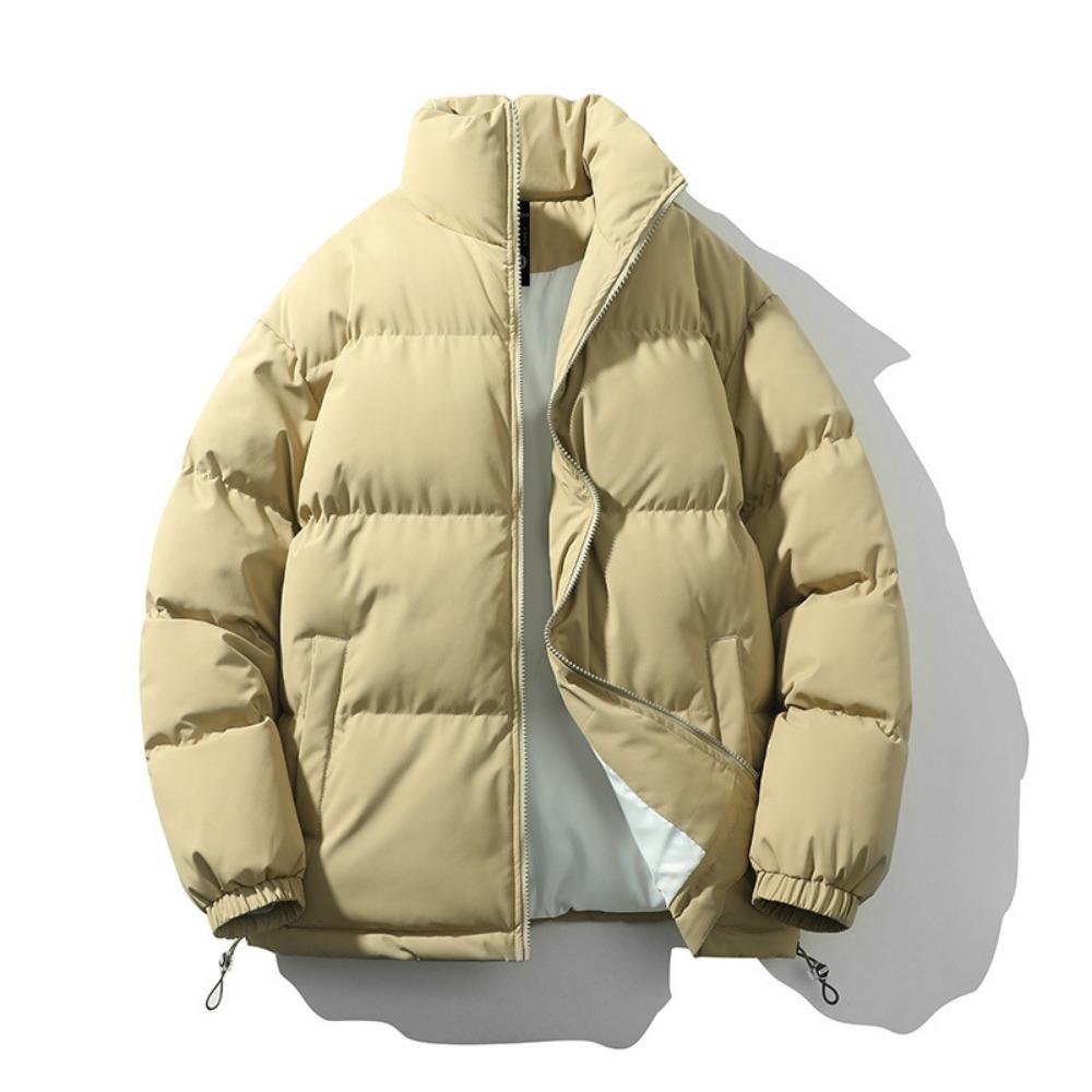 Thickened Jacket Winter New American Trendy Brand Loose Cotton-padded Jacket Cold and Warm Bread Clothes Men's Clothing