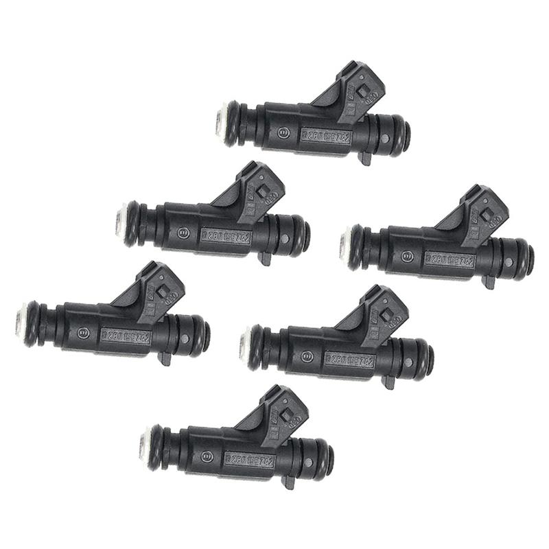 A51K-Set Of 12 Fuel Injectors A1120780049 0280155742 For Mercedes Benz CLK320 E320 C280 ML320 3.2L 2.8L V6 1998-2000