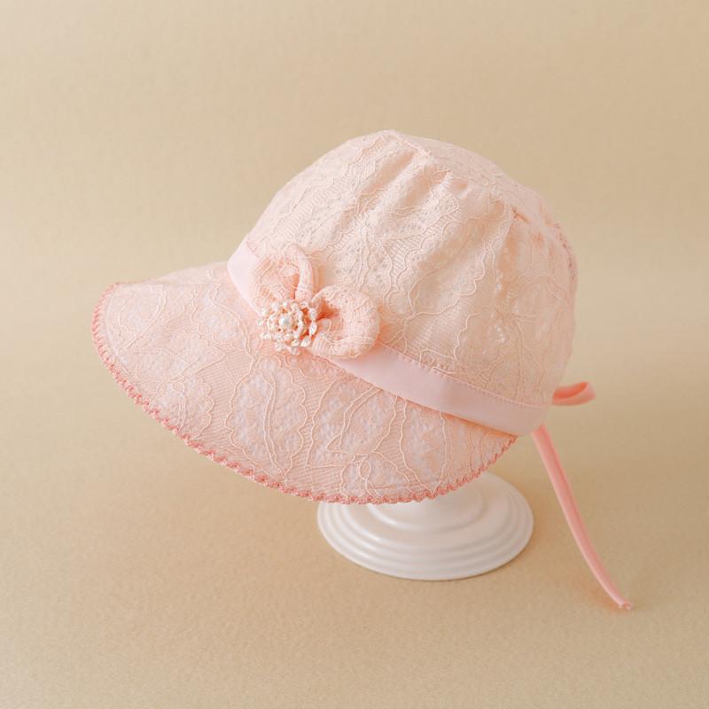 Spitze Prinzessin Fischerhut Dünn Frühling Sommer Sonnenschutz Niedlich Super Niedlich Modisch