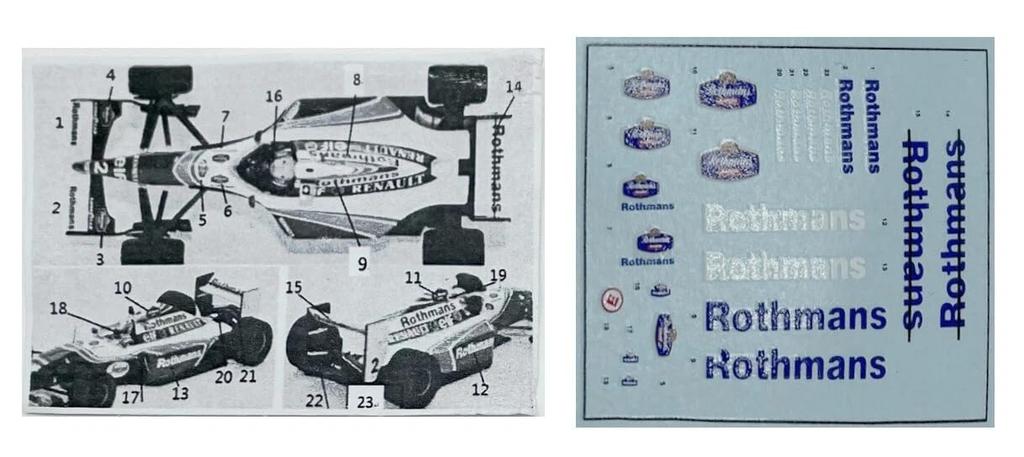 MINICHAMPS 1/43 Williams Renault FW16 Ayrton Senna San Marino GP 1994 Weathered Finish