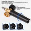 Adjustable Car Wash Foam Gun 1L Capacity 1/4 Quick Connector High Pressure for Personal Auto Care Use