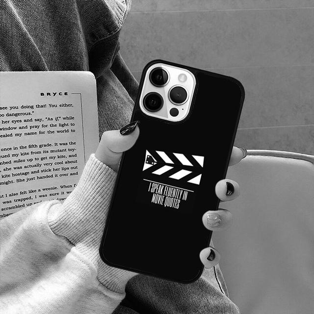 Film Movie Maker Clapper Board Phone Case Cover for iPhone 17 Air 16 16e 15 13 14 11 12 Pro Max Plus Coque Fundas