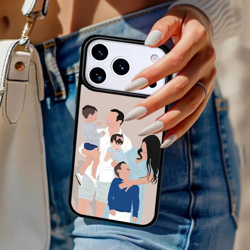 Super Mom Baby Girl Boy Phone Case For iPhone 17 Air 14 15 13 12 Max Cover For Apple 16e 11 Pro Max Plus Coque