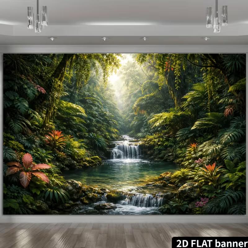 Nature Backdrop for Tropical, Botanical and Wildlife Themed Shoots
