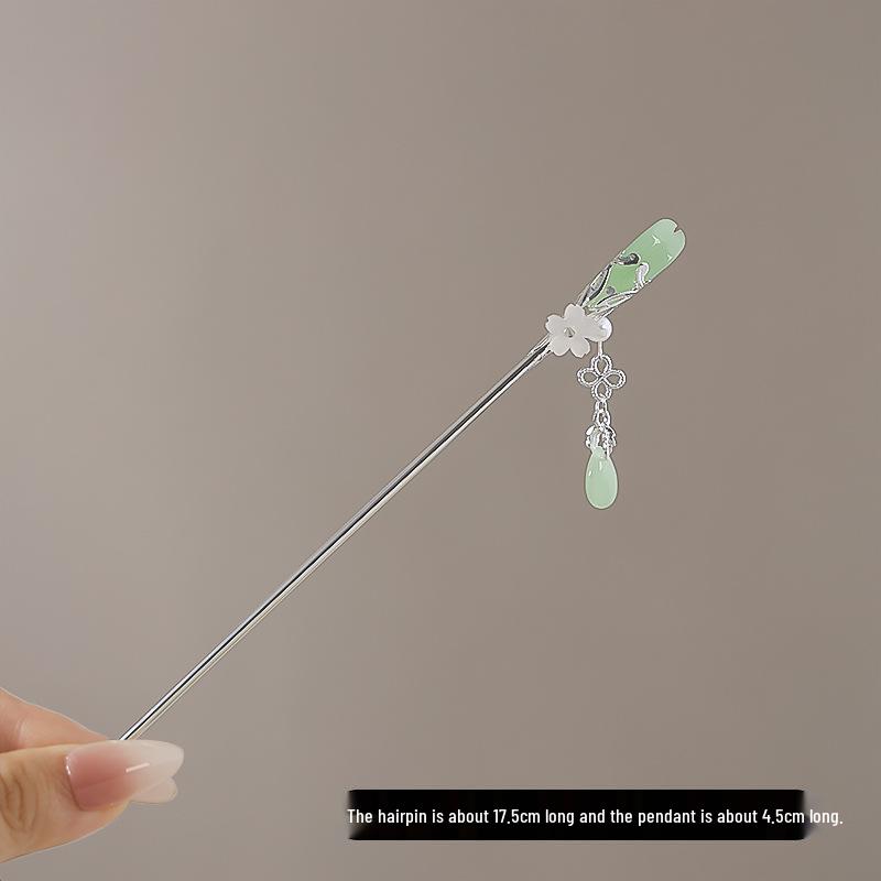 Vintage Chinese Style Hairpin for Updos - Elegant Retro Hair Stick with Tassel for Qipao