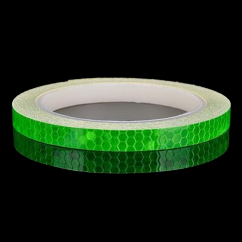 Bike Stickers Reflective Tape Bicycles Wheels Reflect Sticker MTB Bike Reflective Sticker Strip Tape for Cycling Warning