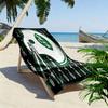 New York Jets Print Beach Towel, Large Soft Quick Dry Towel for Beach Camping Swimming