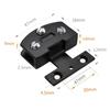 Easy Use 2 Pair Glass Door Hinge Cabinet Display Cabinet Wine Cabinet Door Hinge Replacement Parts Free Opening And Closing Page