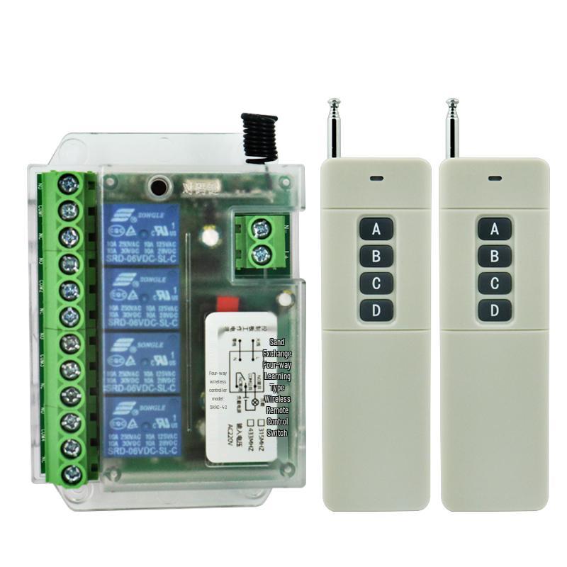 220V Multifunctional Wireless Remote Control Switch & Smart Receiver