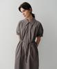 Ia Drawstring Dress (Taupe)