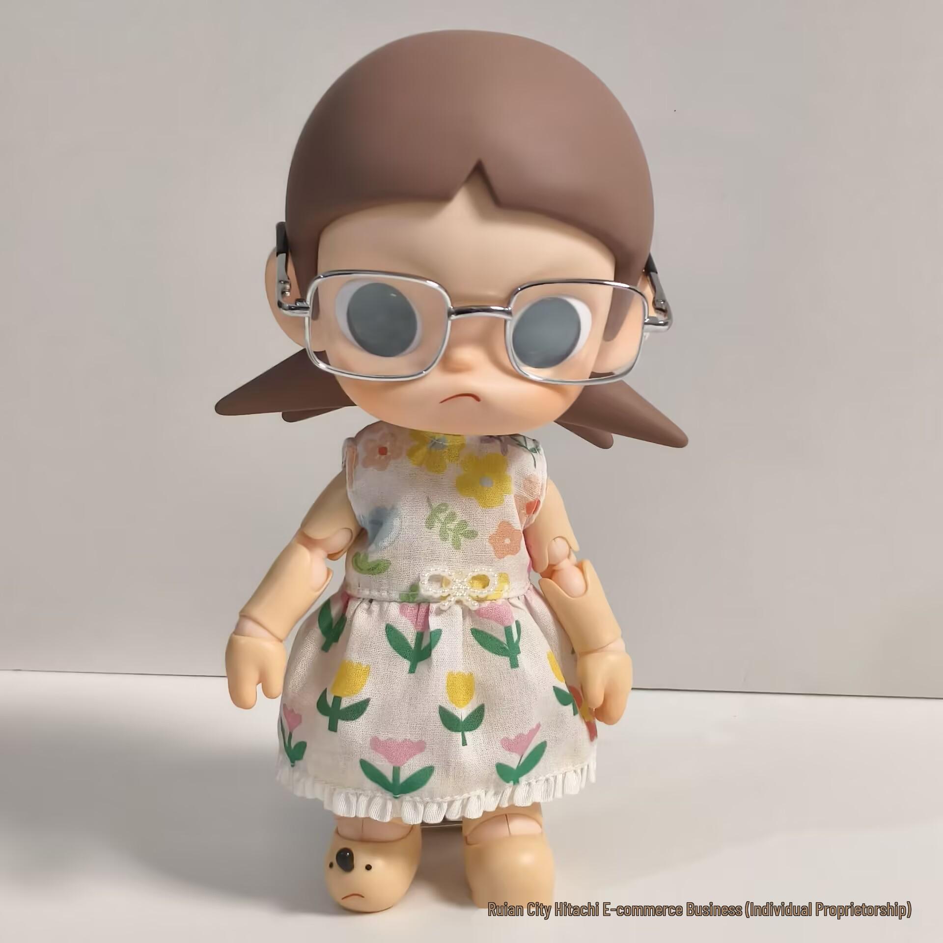 

Одежда для кук Gazi Sister: Подвижная кукла 1/8 Цветочная юбка и наряд Belle Kitty Fits 20CM Gazi Doll