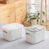 Durable Japanese Storage Box: Drop-Resistant, Food-Grade Plastic for Clothes & Kitchen Organization