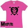 Fashion Misfits Punk Style Tshirt Retro Street Skull Pattern Men's T-shirt
