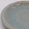 Utsuwa Roan Seto Ware Shinsen Curry Plate, Pasta Plate, Approx. 25cm, Iga Ash Glaze, Made in Japan, Gray, 025-0023