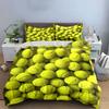 Set Trio Palla da Tennis, Varie Misure per Camera da Letto di Bambini e Adulti, Squisito Set Lenzuola 3 Pezzi, Regalo