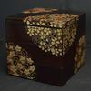 bento Hanamaru Shunju Spring and Autumn 5 for lacquered with tamari Kitaichi Lacquerware Japanese-made three-tiered box, (Flower-shaped pattern),