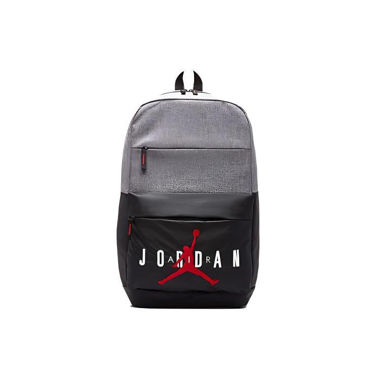 

Новый рюкзак Jordan из полиэстера, обычный, унисекс, серый, черный, 9A0408-GEH 27.9*15.0*49.0CM